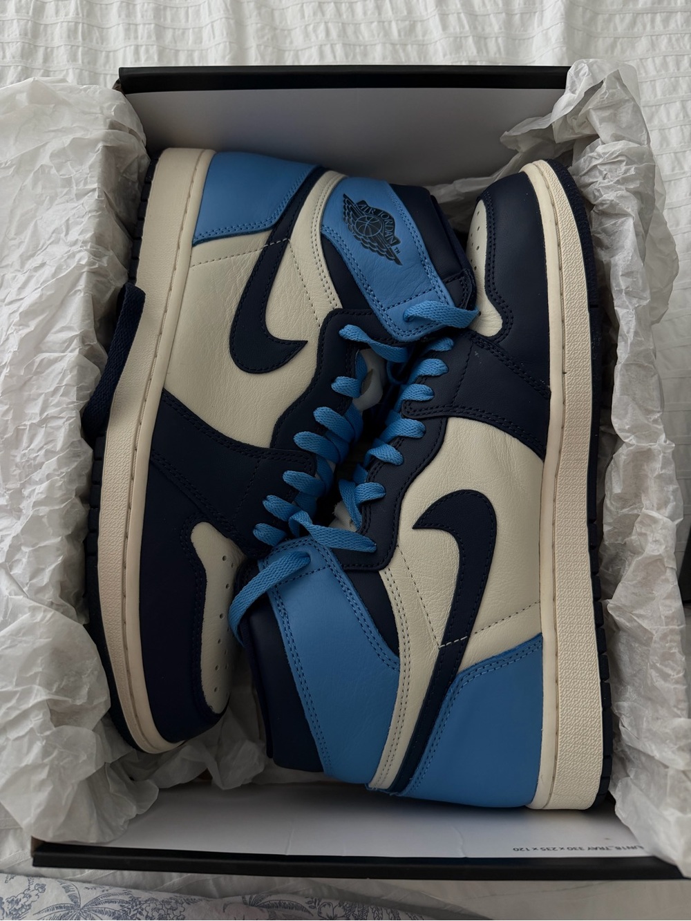 Nike Air Jordan 1 High Obsidian Blue men’s 11.5